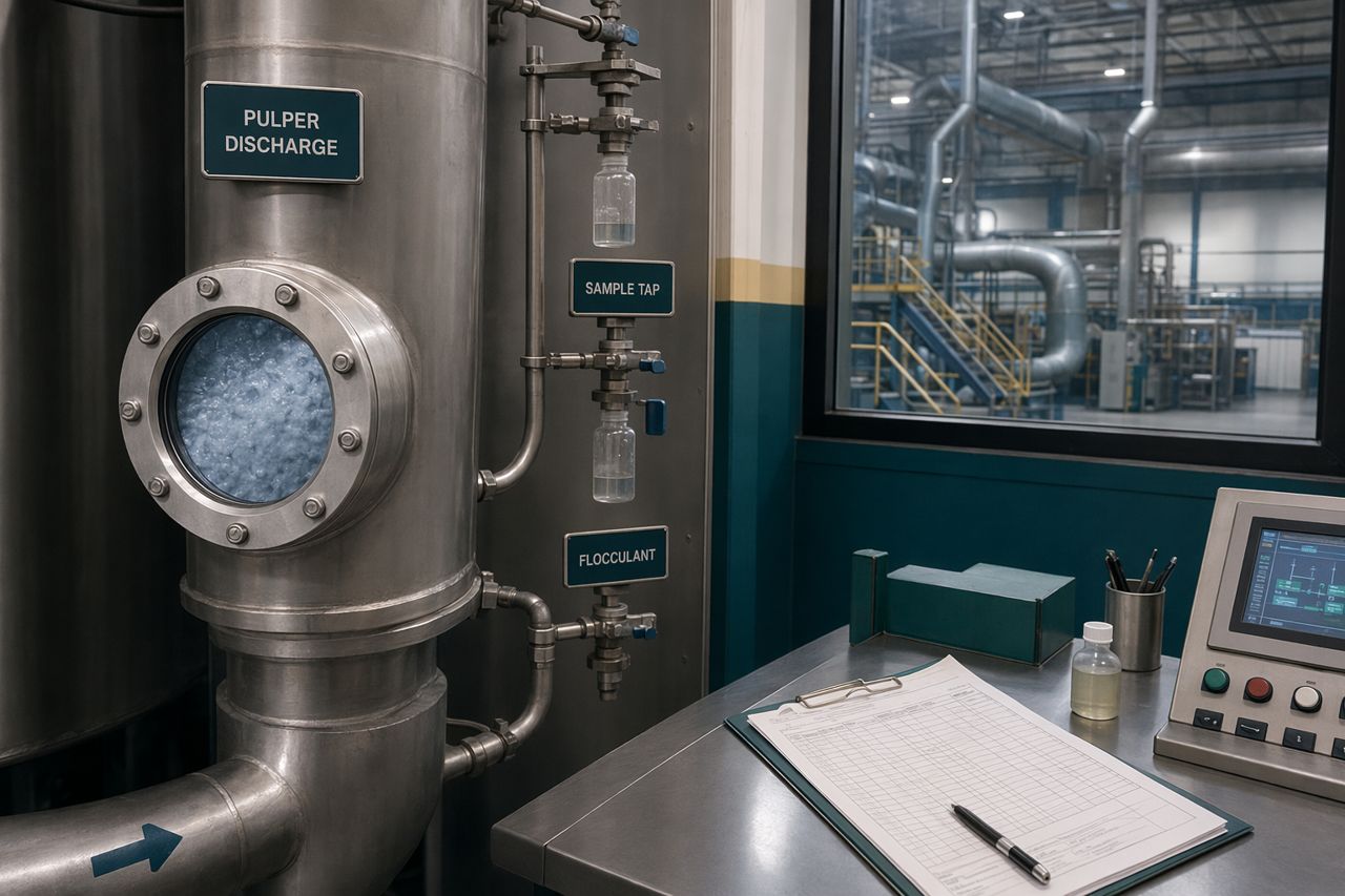 Production Trial Documentation for Paper Deinking Mills | Pulprift