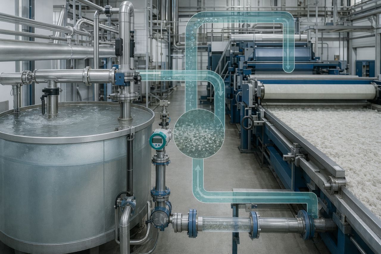 Water Loop Closure in Deinking Mills | Pulprift