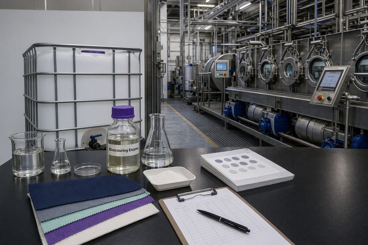 Bulk Enzyme for Textile Bioscouring | LoopBath