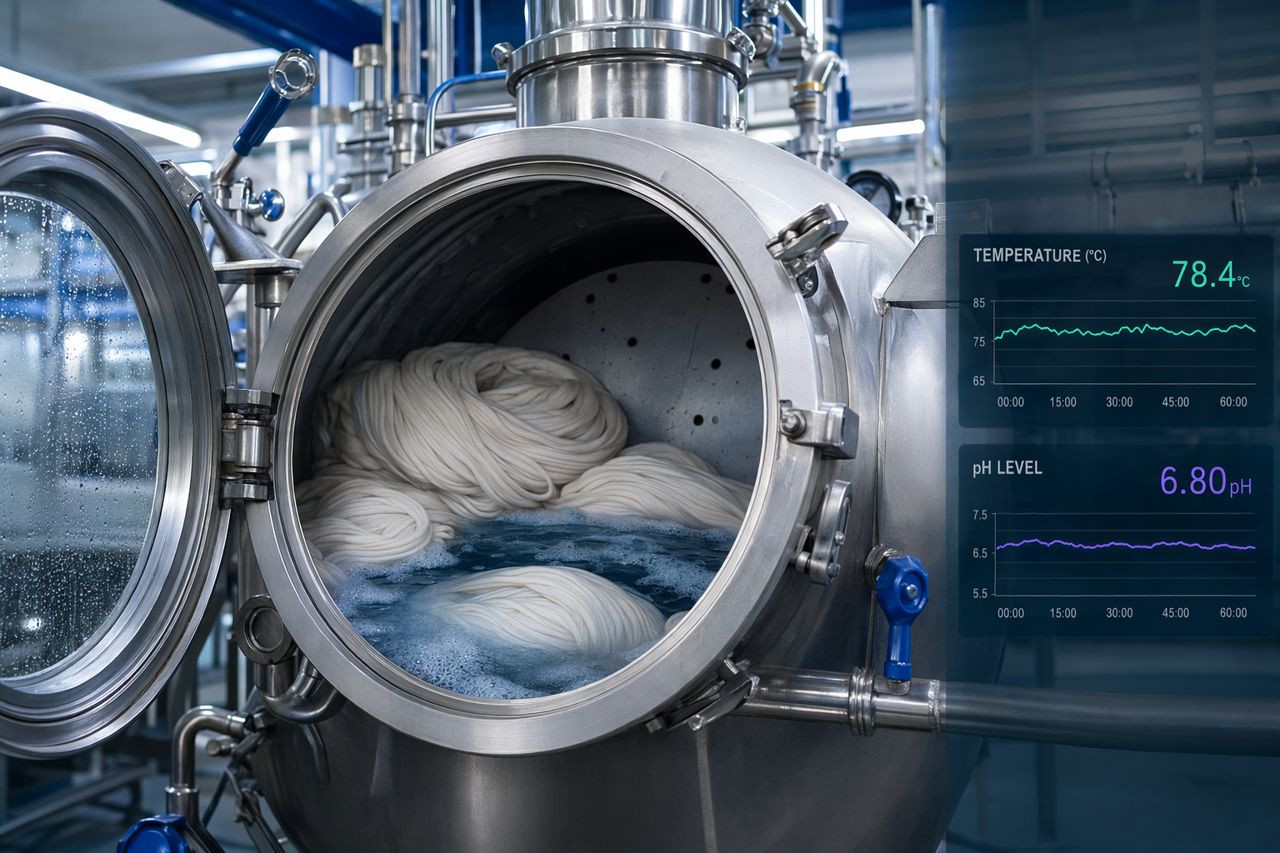 Jet Dyeing Variables for Cotton Bioscouring | LoopBath