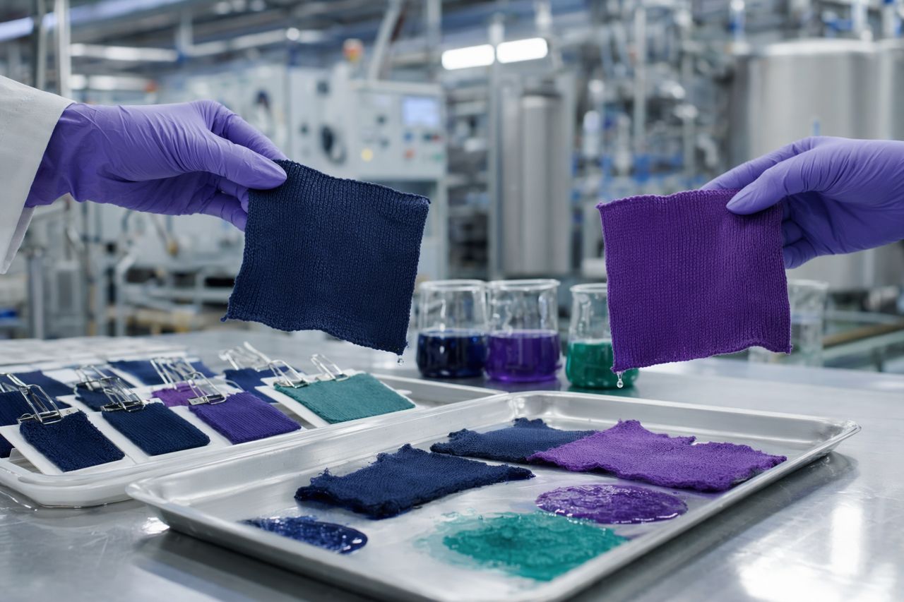 Stricköle, Wachsbeladung und Bioscouring-Bereitschaft bei Baumwoll-Maschenware