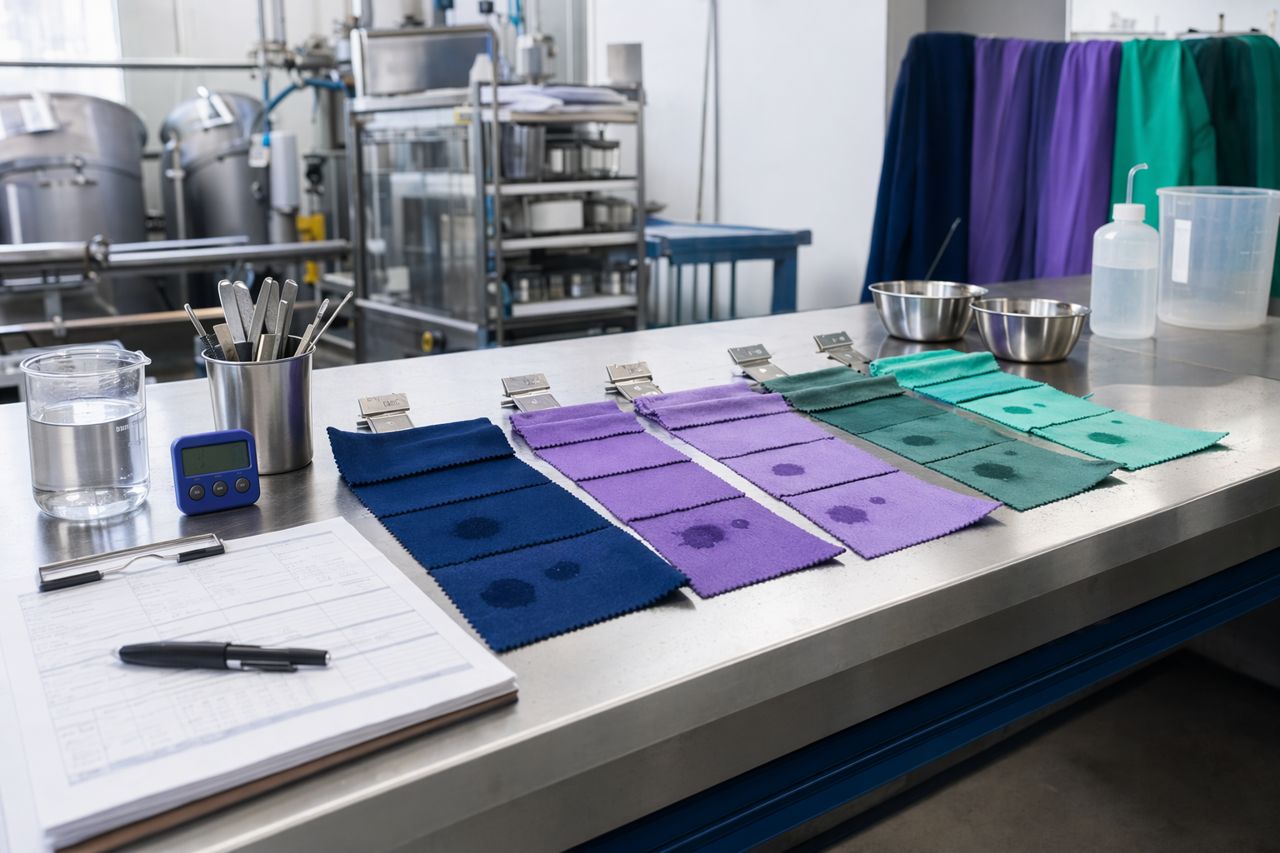 Scale-up vom Labor zur Produktion für Bioscouring in Färbereien für Baumwollmaschenware
