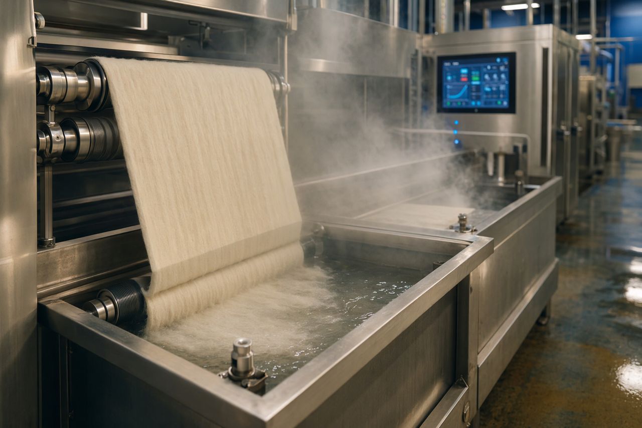 Low-Temperature Wool Finishing for Mills | Lanefold