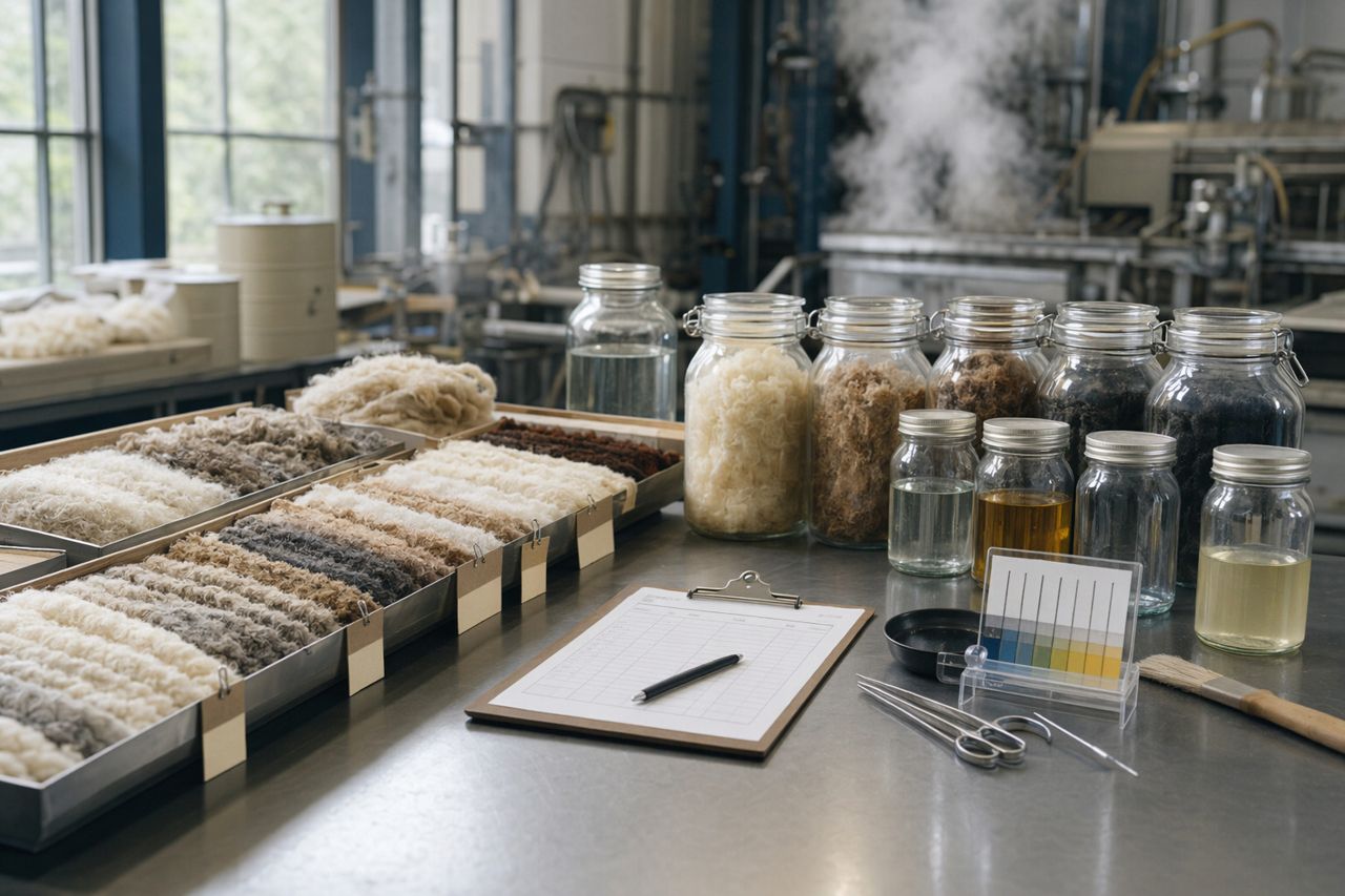 Wool Finishing Trial Record Template | Lanefold