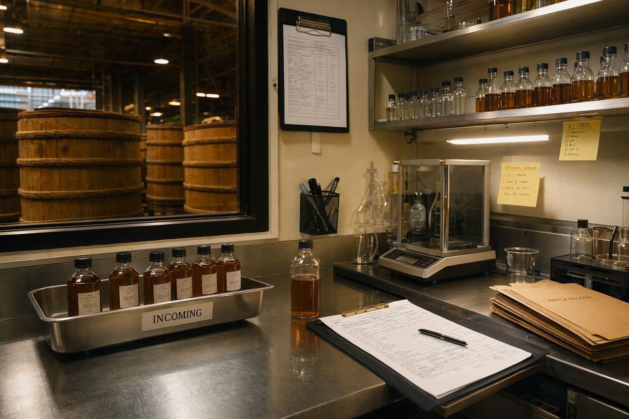 Designing a Small QA Lab for a Growing Fish Sauce Factory