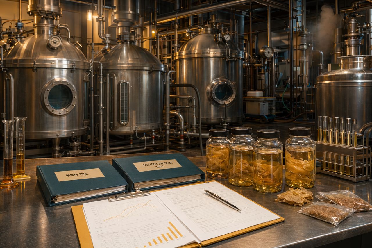 Papain vs Neutral Protease for Fish Sauce Hydrolysis