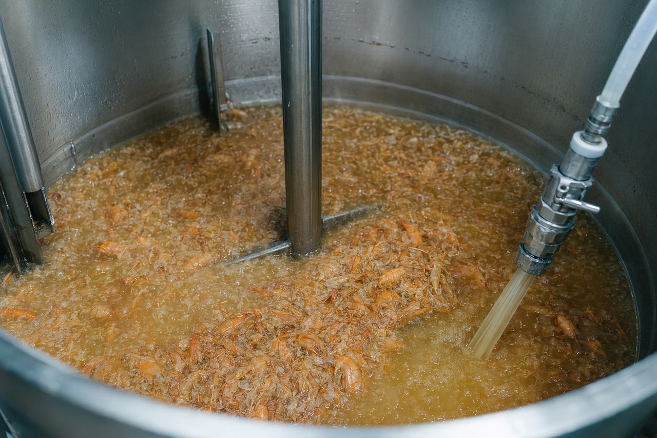 Bulk Protease for Shrimp Shell Deproteinization | Carapax Flow