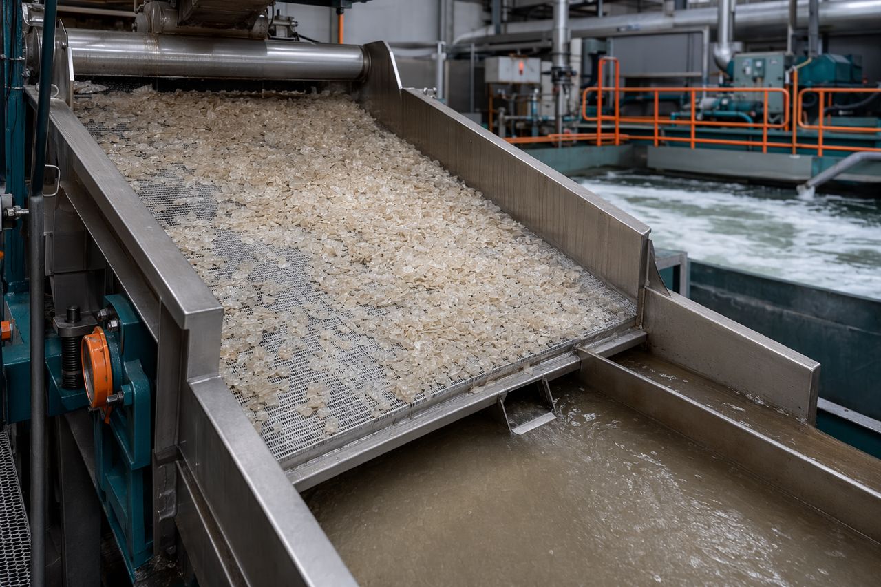 Wastewater Load in Chitin Plants: Protein, Fat, and Minerals