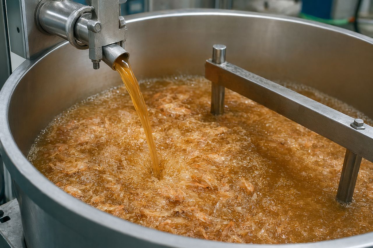 Shrimp Shell Storage, Odor & Spoilage | Carapax Flow