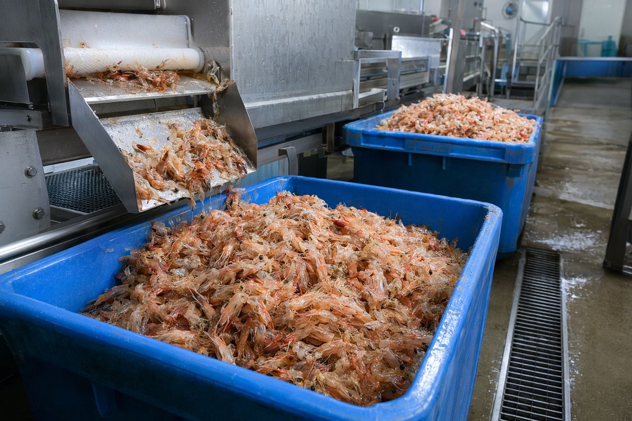 Conception d’une chaîne d’approvisionnement en carapaces de crevettes pour l’extraction de chitine | Carapax Flow