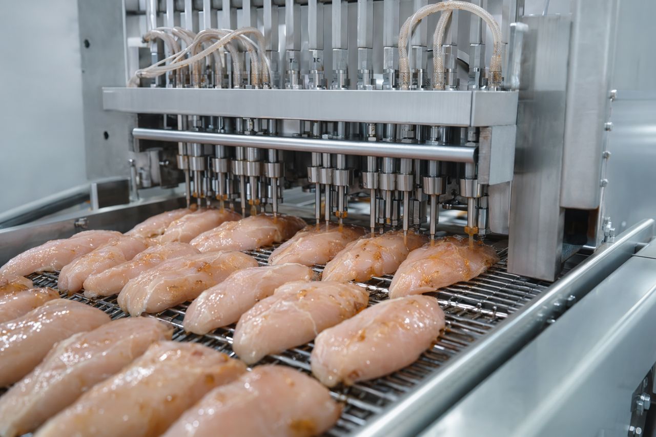 Bulk Enzyme for Marinated Chicken Processing | FibreYield