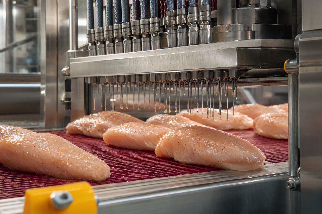 Cook Yield Data Capture for Poultry Processing Lines