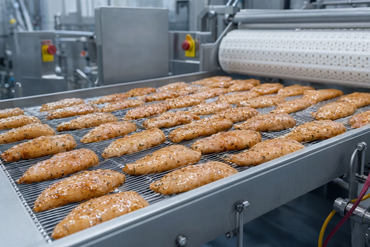 Freezing and Thawing Effects on Marinated Chicken Texture