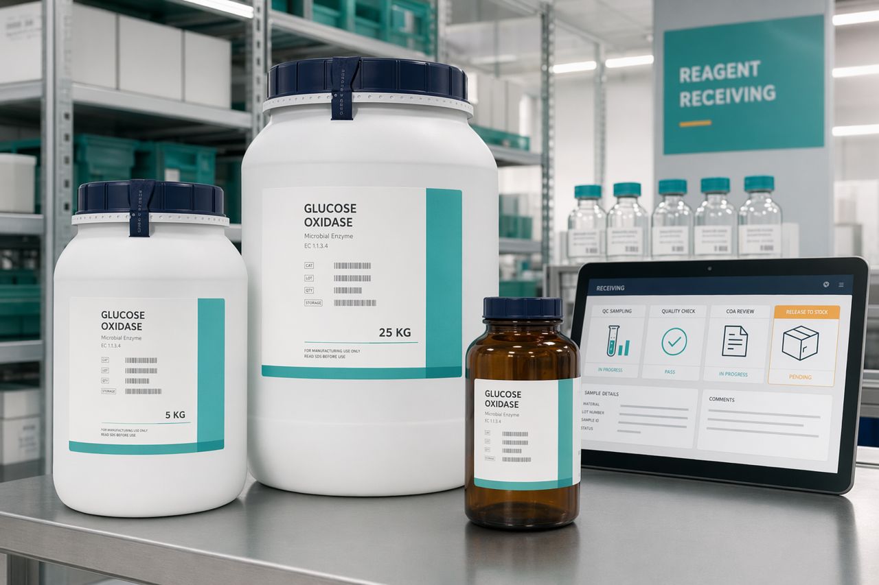 Bulk Glucose Oxidase for Reagent Production | Vitreline