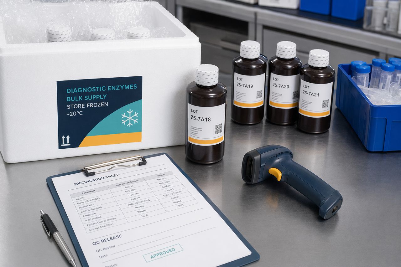 Diagnostic Enzyme Procurement Checklist for IVD Reagent Plants | Vitreline