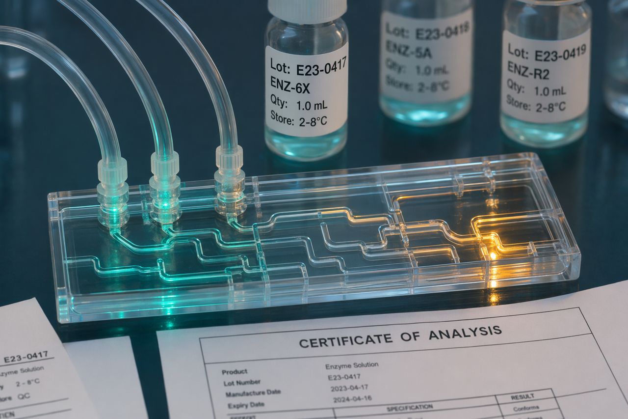 Bulk Enzyme Supplier for Diagnostic Reagent Manufacturing | Vitreline
