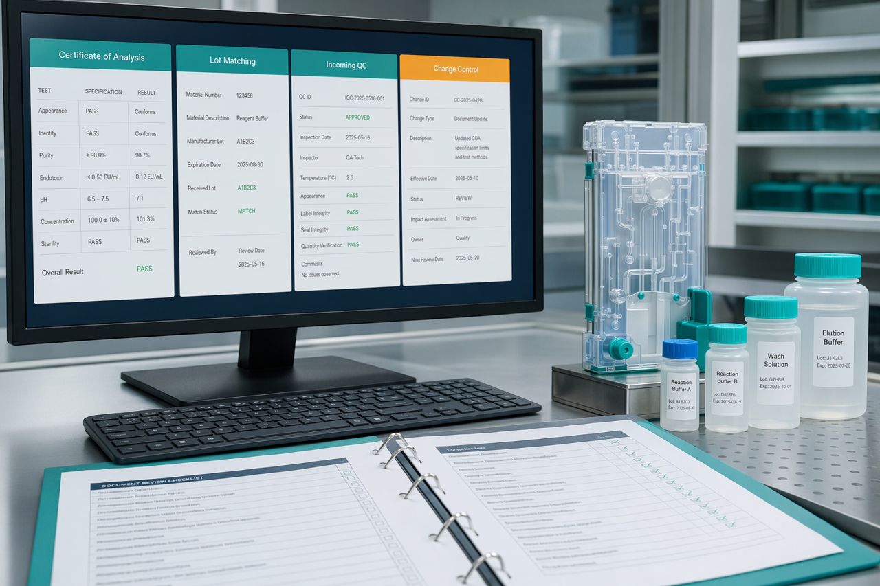 COA Review for Diagnostic Enzyme Ingredients | Vitreline