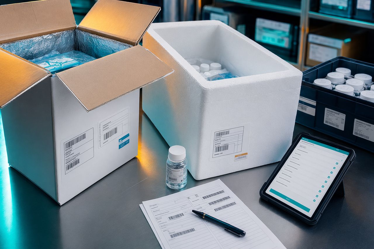 Cold-Chain Decisions for IVD Raw Materials