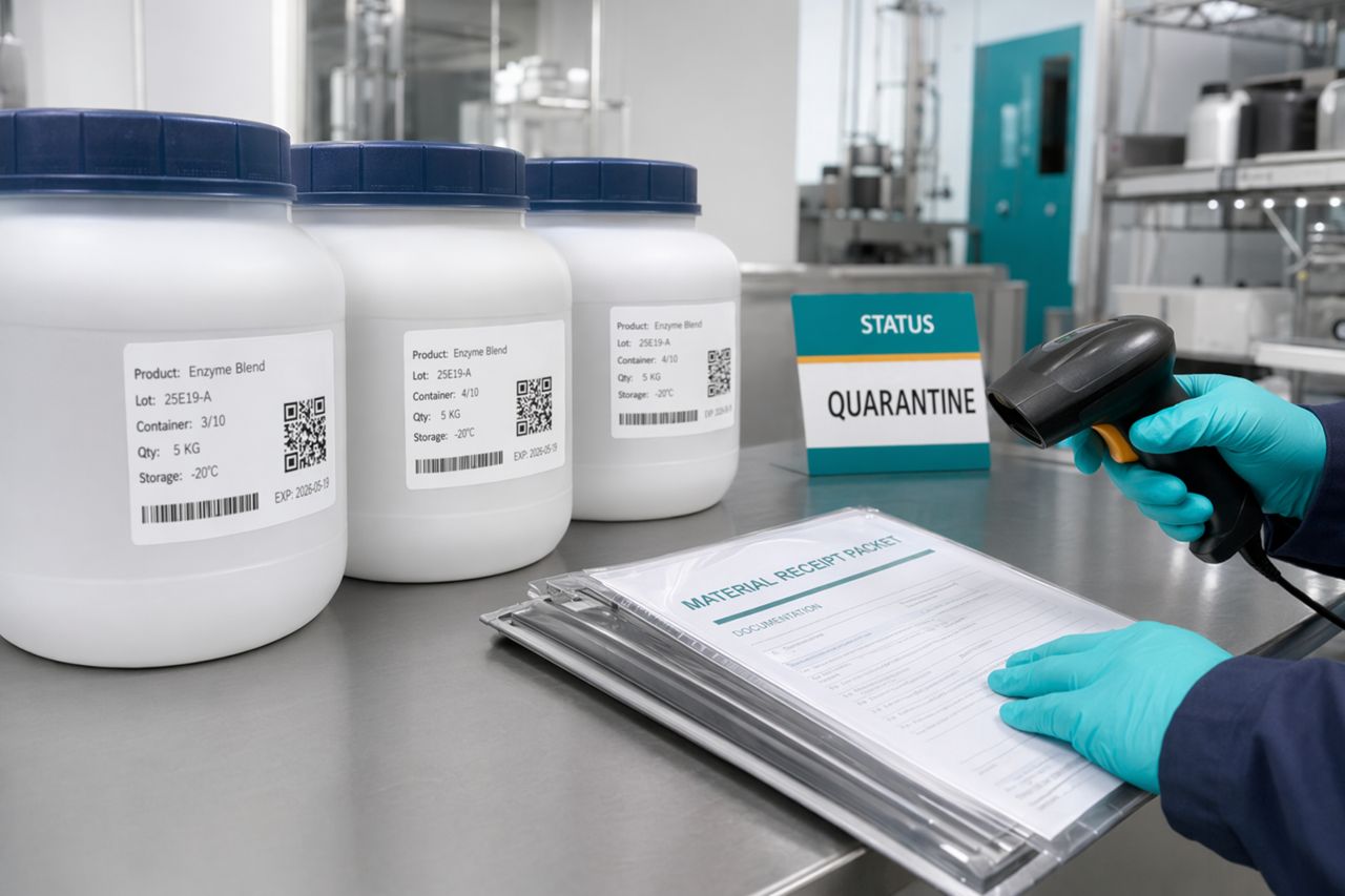 QC Handoffs in Reagent Plants | Vitreline