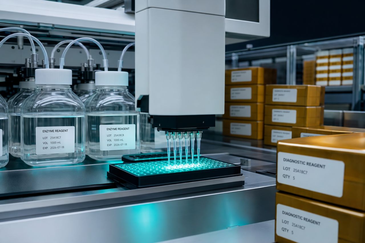 Strategie für Zweitlieferanten bei diagnostischen Enzymbestandteilen | Vitreline