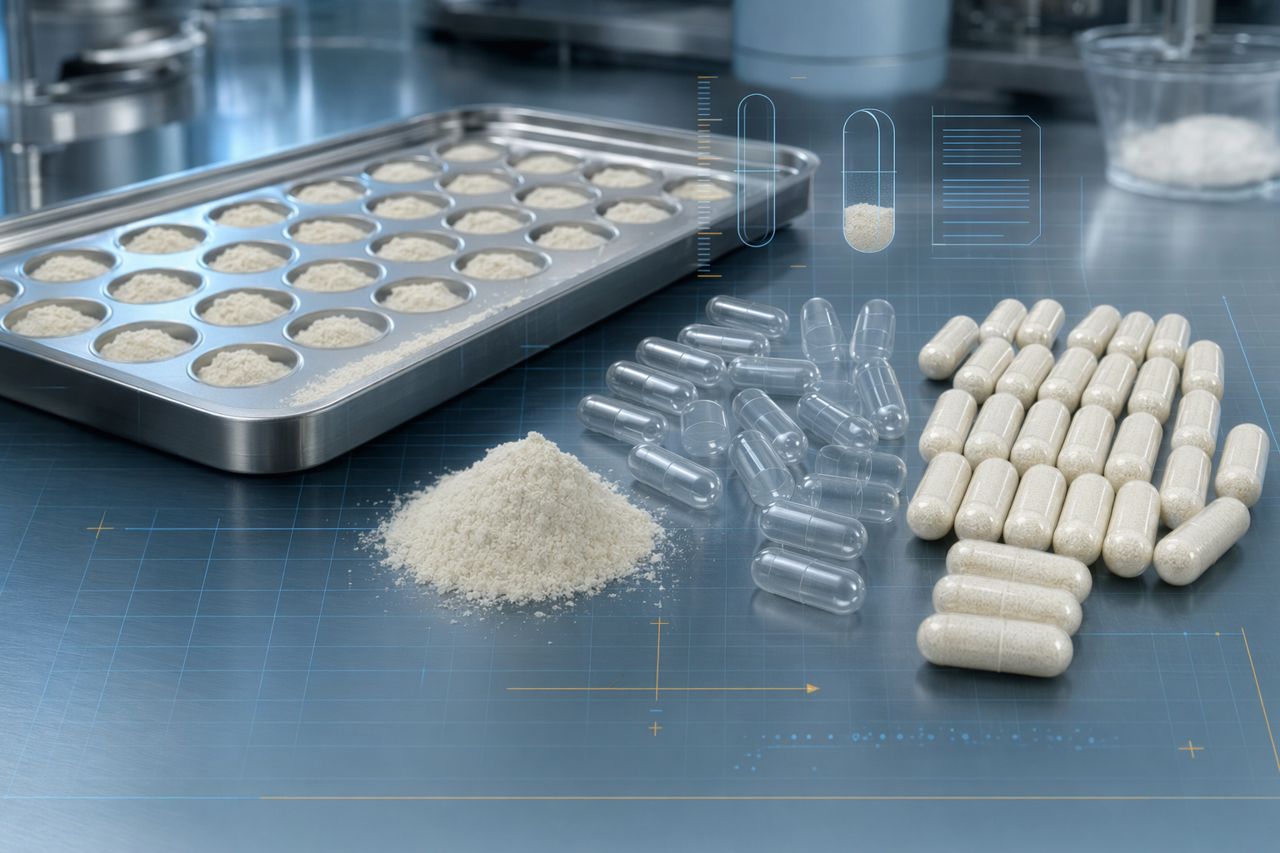 Enzyme Supplier for Capsule Manufacturing | CapsuleForge