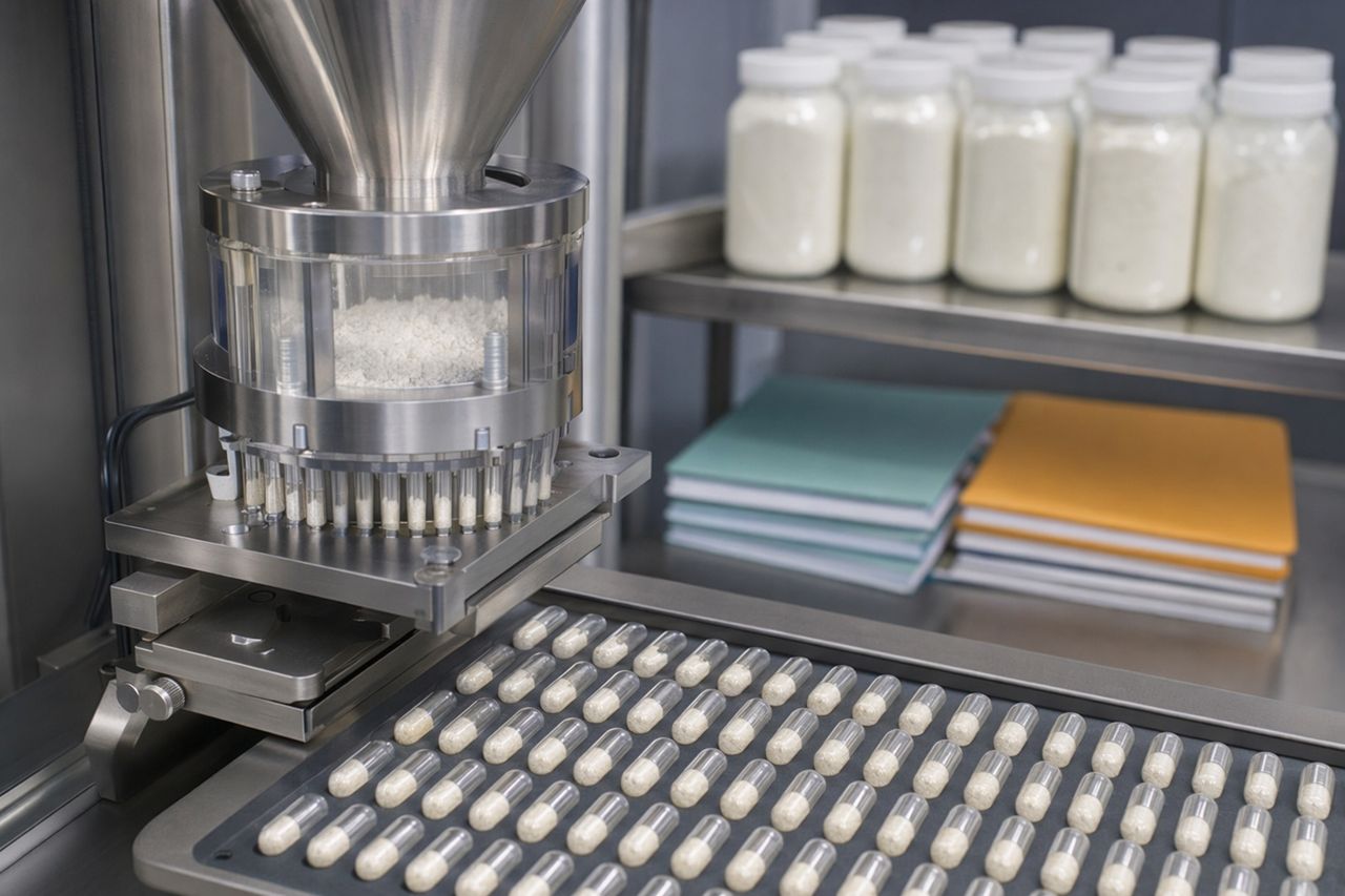 Blend Uniformity in Digestive Enzyme Capsules