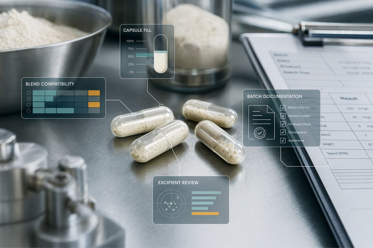 Clean-Label Digestive Enzyme Supplements for Manufacturers | CapsuleForge