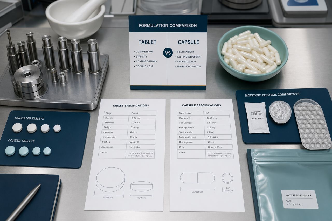 Tablet vs Capsule Digestive Enzymes: Private-Label Manufacturing Trade-Offs | Enzymeslink