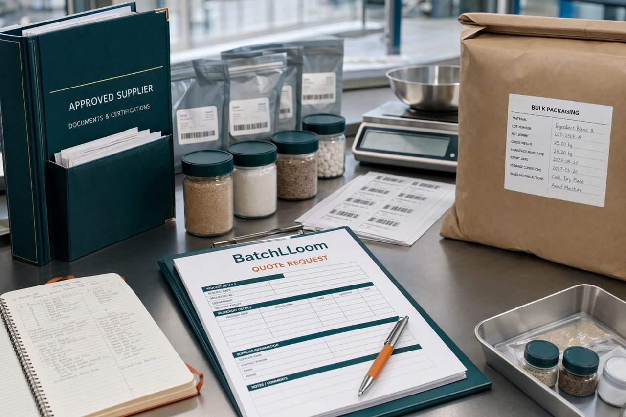 Bulk Food Enzyme Sourcing for Ingredient Blenders | BatchLoom