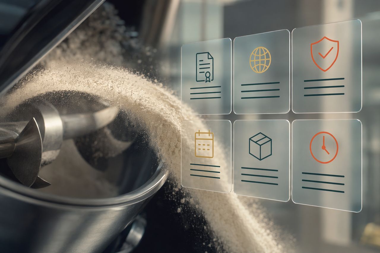 Export Documentation Habits for Food Ingredient Premix Suppliers | BatchLoom
