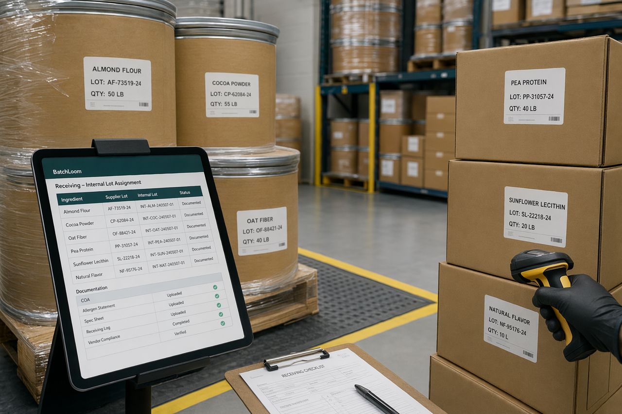 Lot Traceability Basics for Premix Manufacturers | BatchLoom