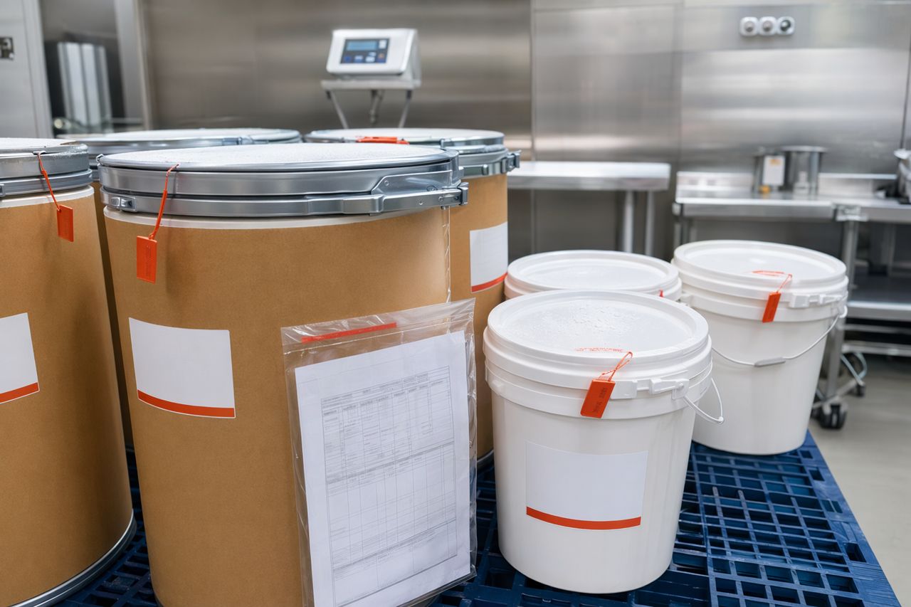 Packaging Hygroscopic Powders for Contract Blending