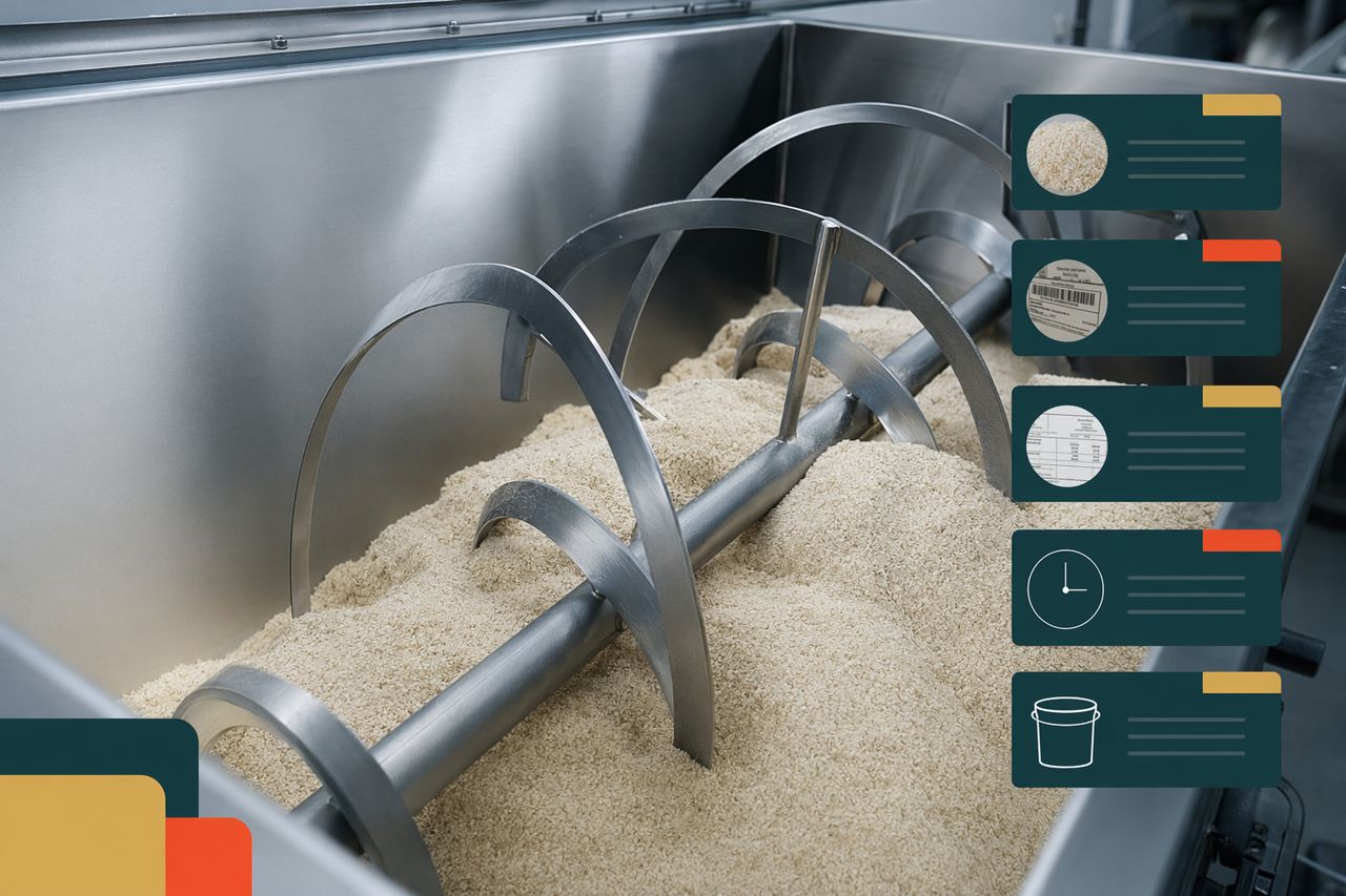 Ribbon vs Paddle Blender for Enzyme Premix Scaling | BatchLoom