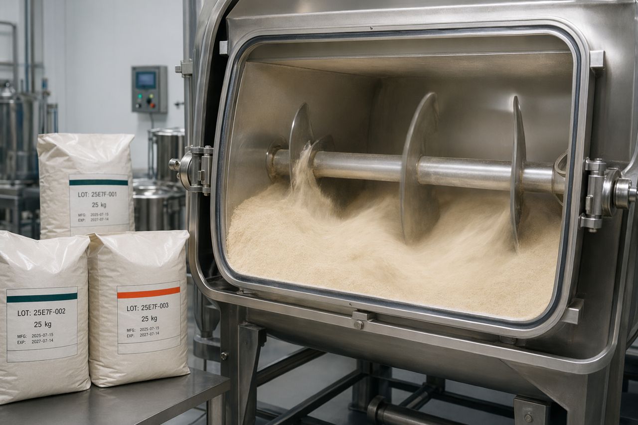 Ribbon vs Paddle Blender for Enzyme Premix Scaling | BatchLoom