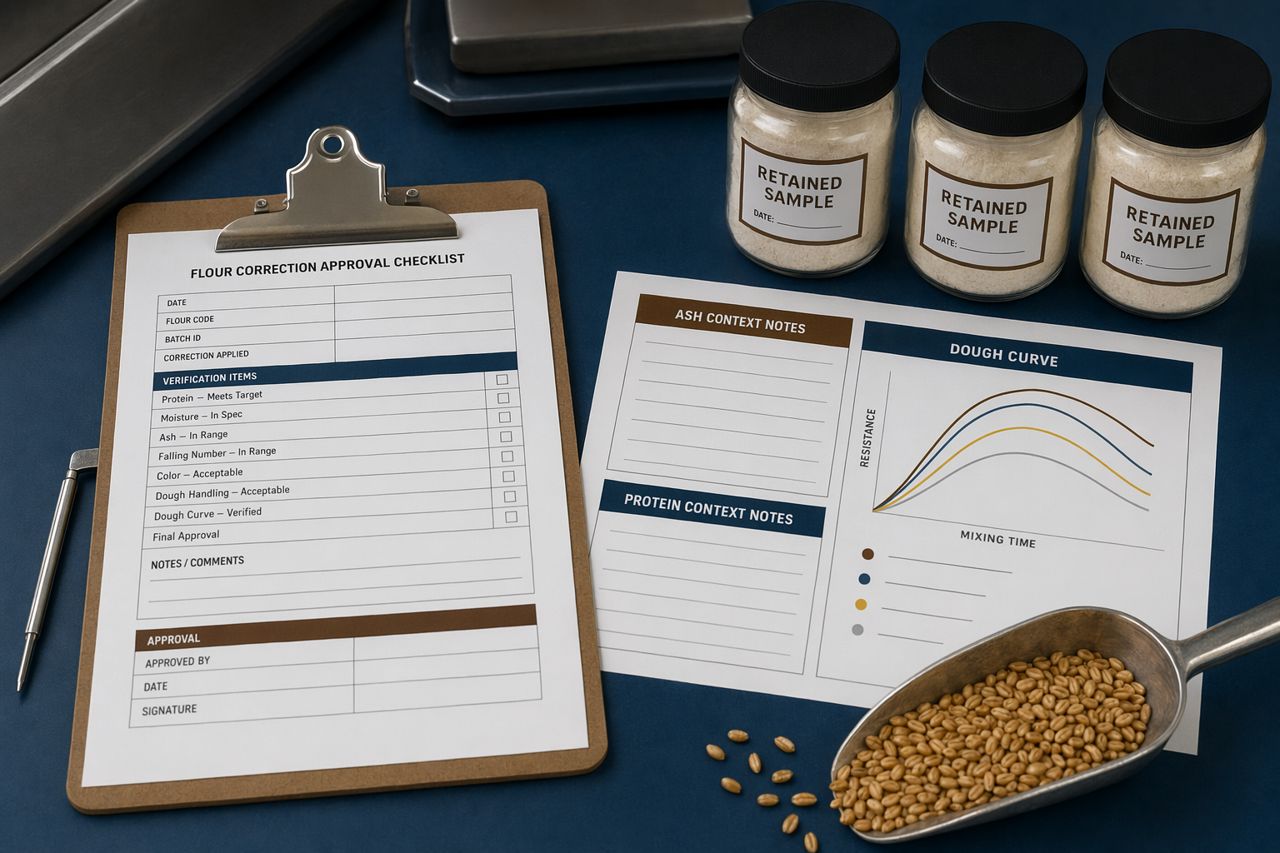 Flour Correction Workflow: Lab Bake to Mill Release | Aleuron Works