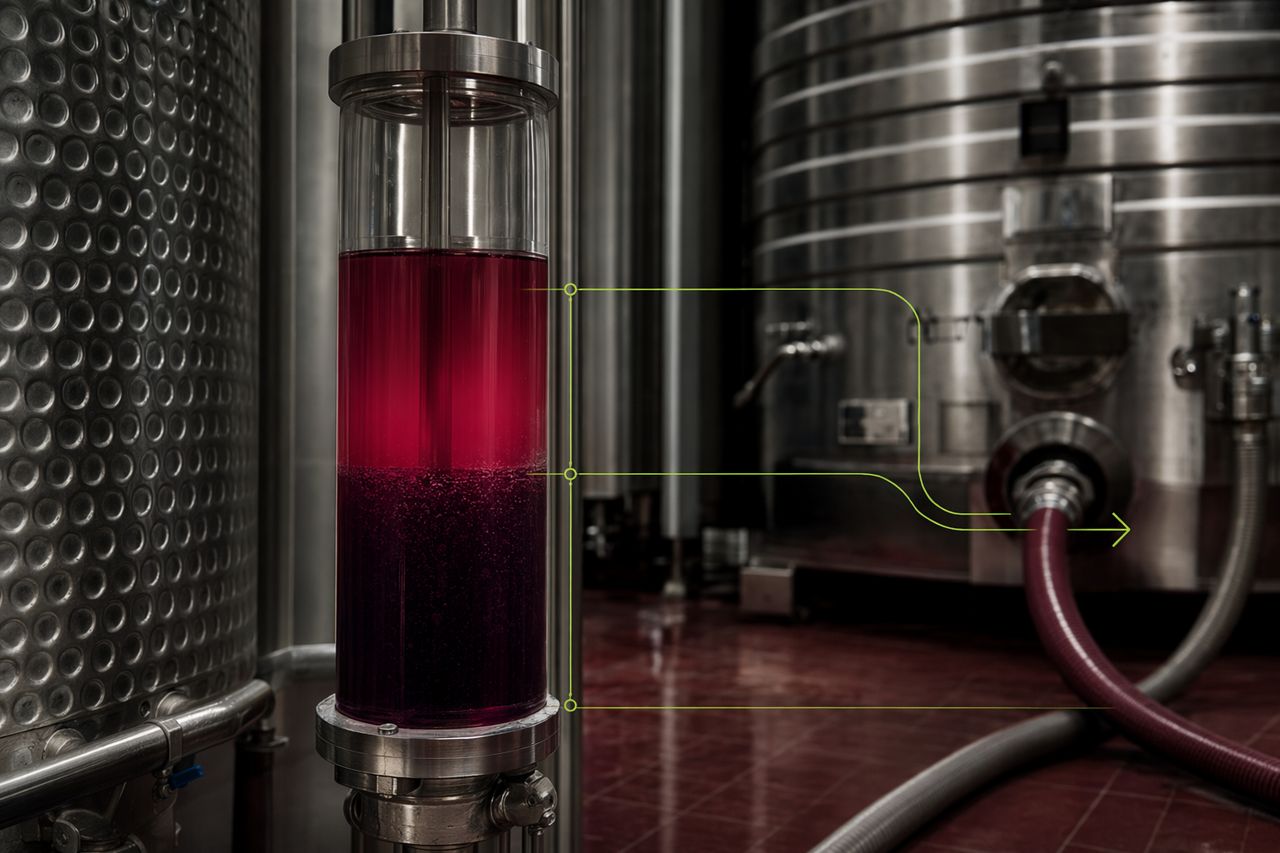 Clarification Before Crossflow: Red Wine Readiness Signals