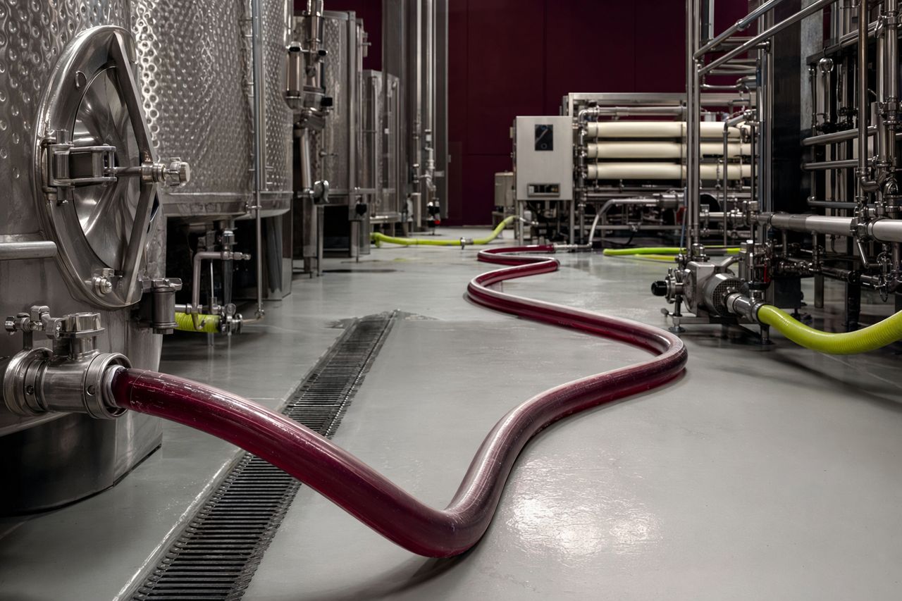 Clarification Before Crossflow: Red Wine Readiness Signals