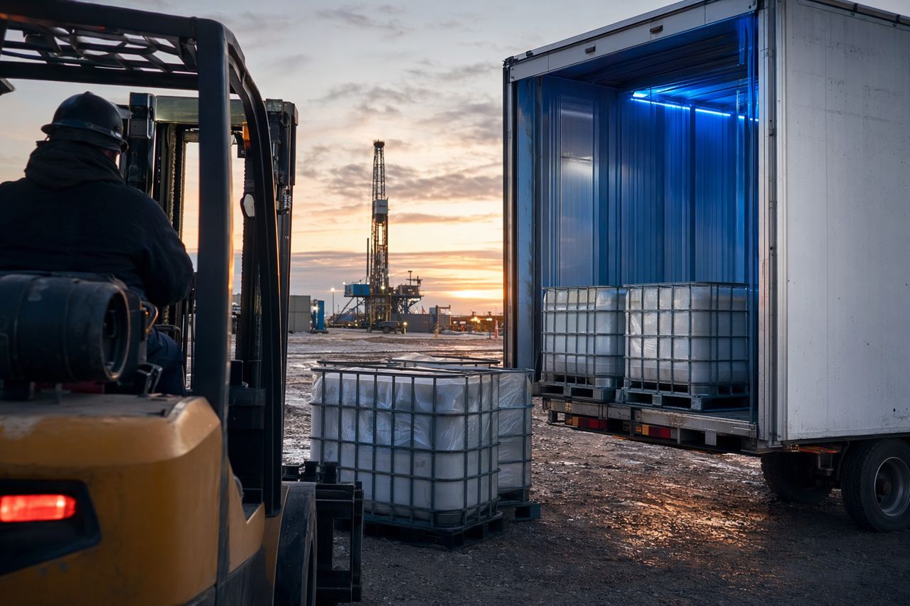 Cold-Chain and Bulk Additive Logistics for Remote Basins | FracTide Labs