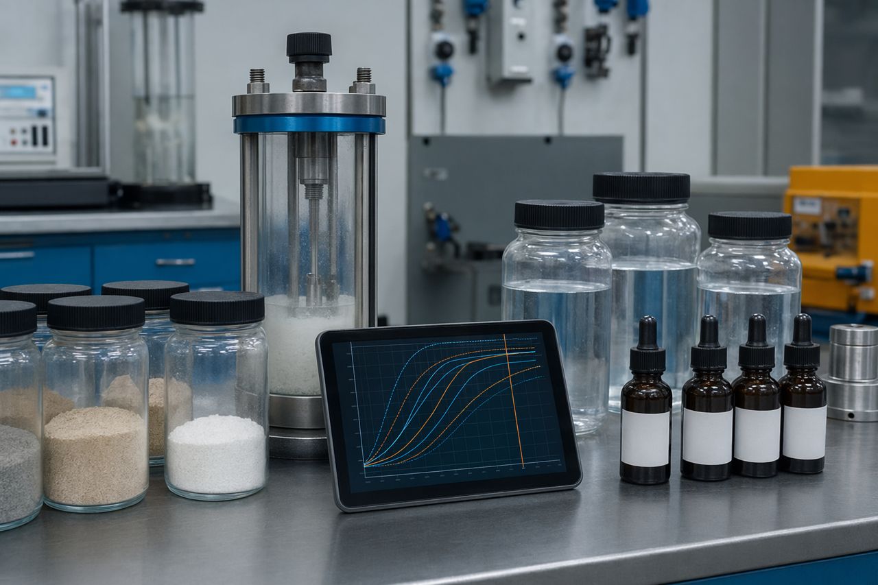From Lab Bench to Blender | Verhalten von Frac-Additiven