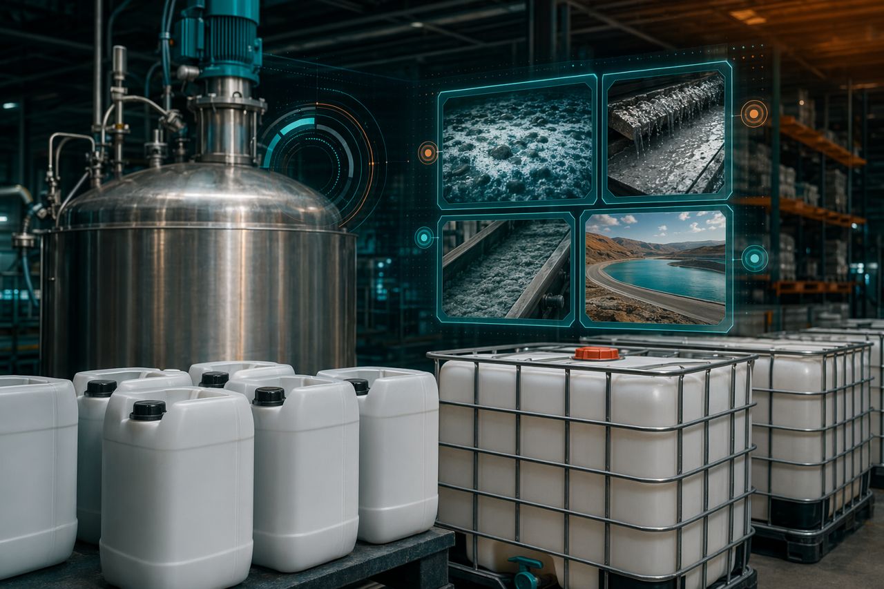 Enzyme Supplier for Mining Process Chemicals | StrataFlux