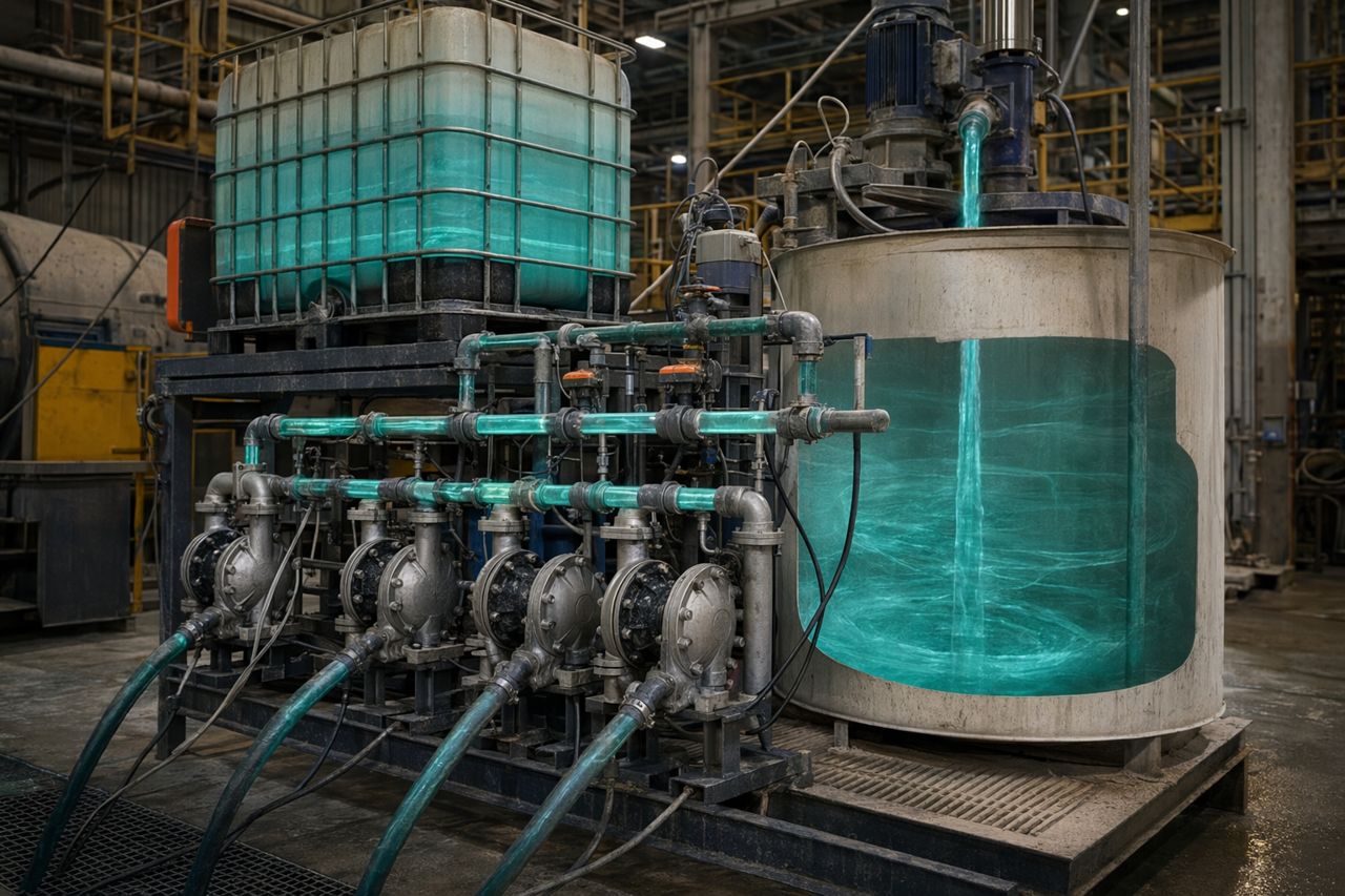 Limpieza de residuos de reactivos en plantas de procesamiento de minerales | StrataFlux