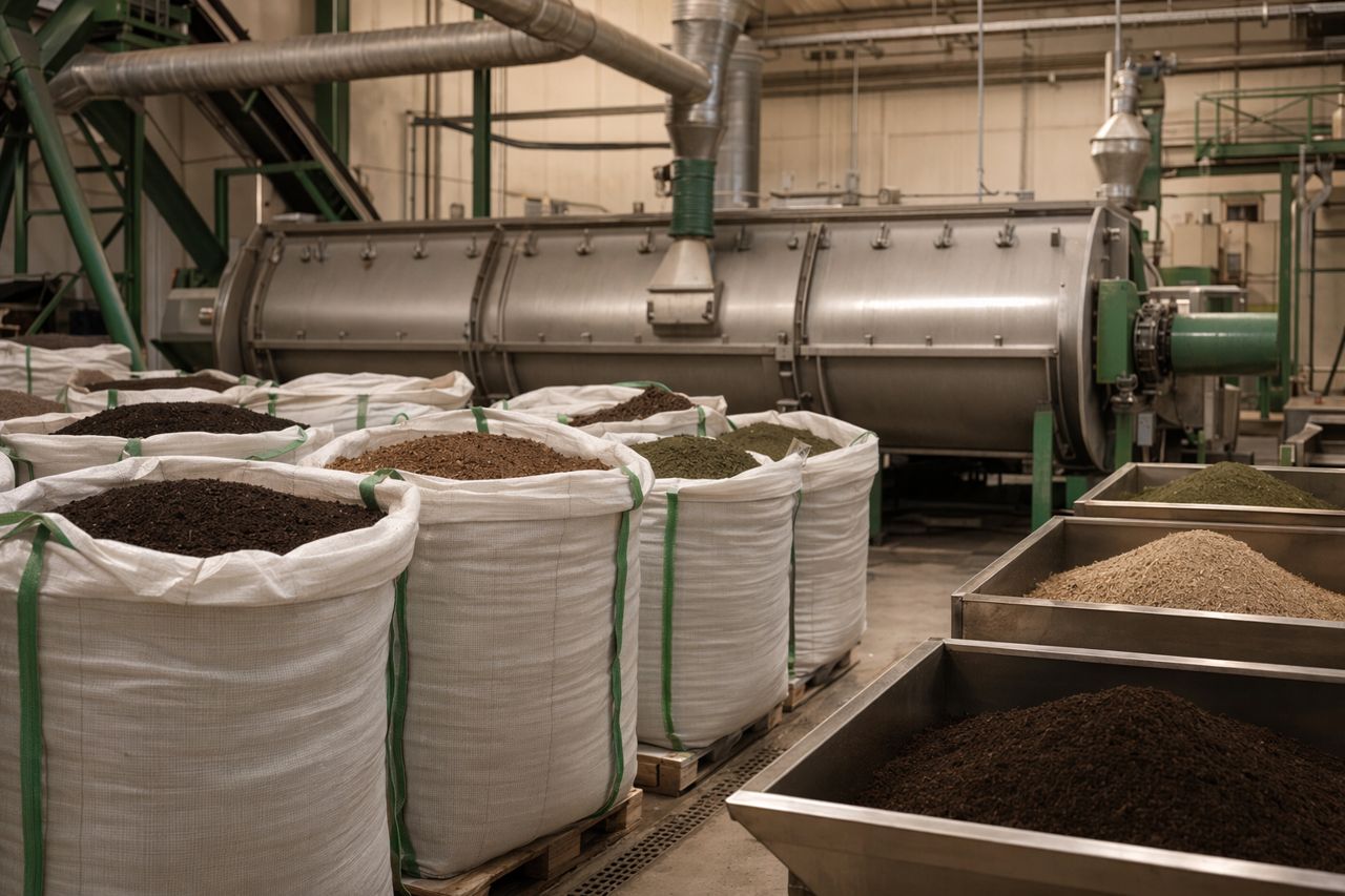 Dry Organic Fertilizer Blending Guide | Rootwake Bioprocess