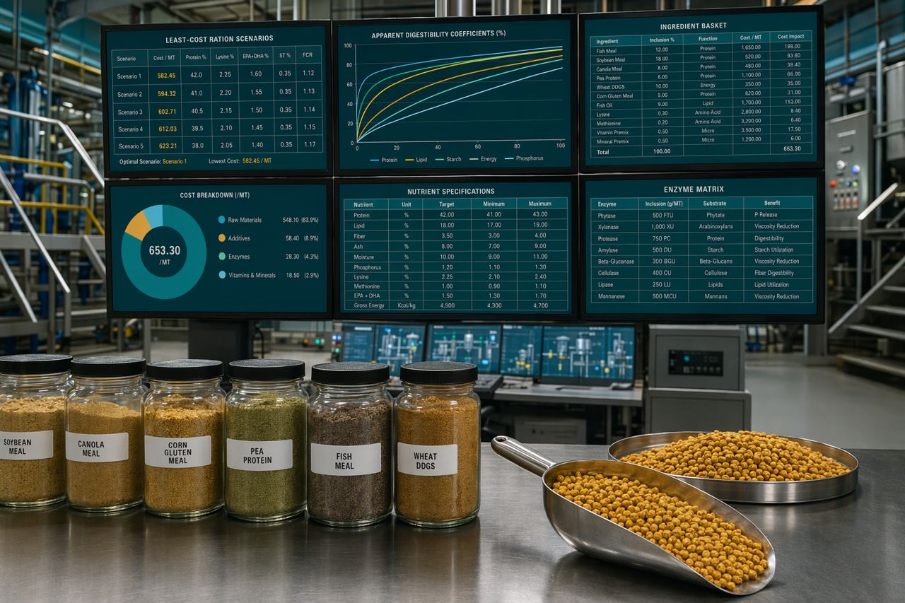 Aquafeed Formulation Software and the Nutritionist Workflow | Pelletide