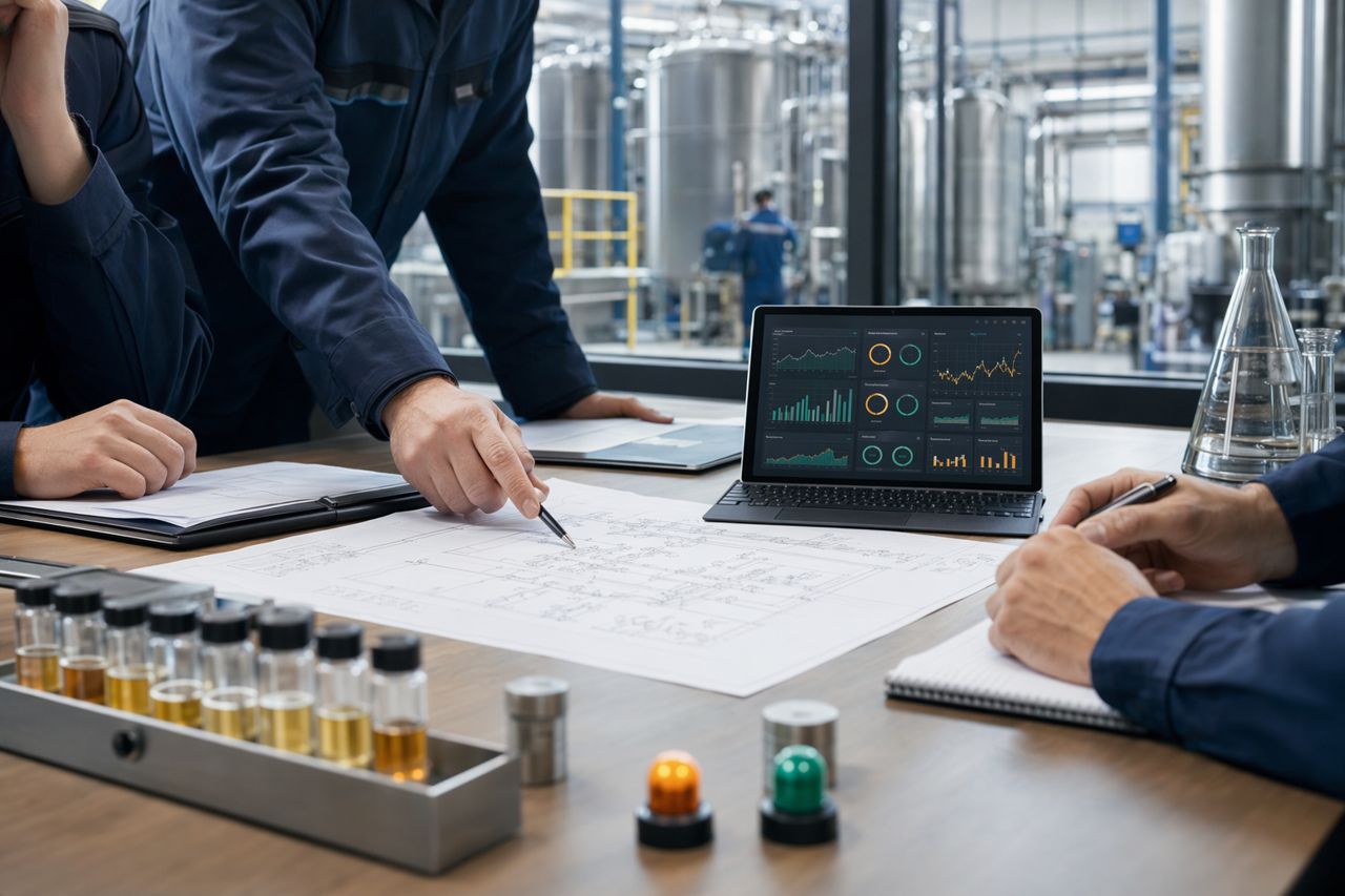 Bulk Enzyme Pilot Trial for Plant Improvements