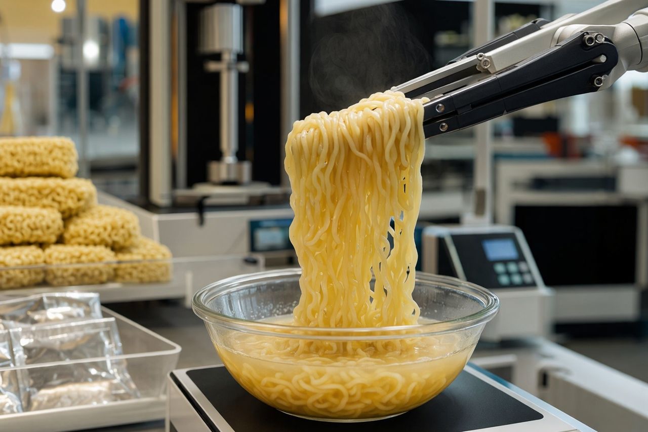 Instant Noodle Rehydration & Bite Control | StrandPilot