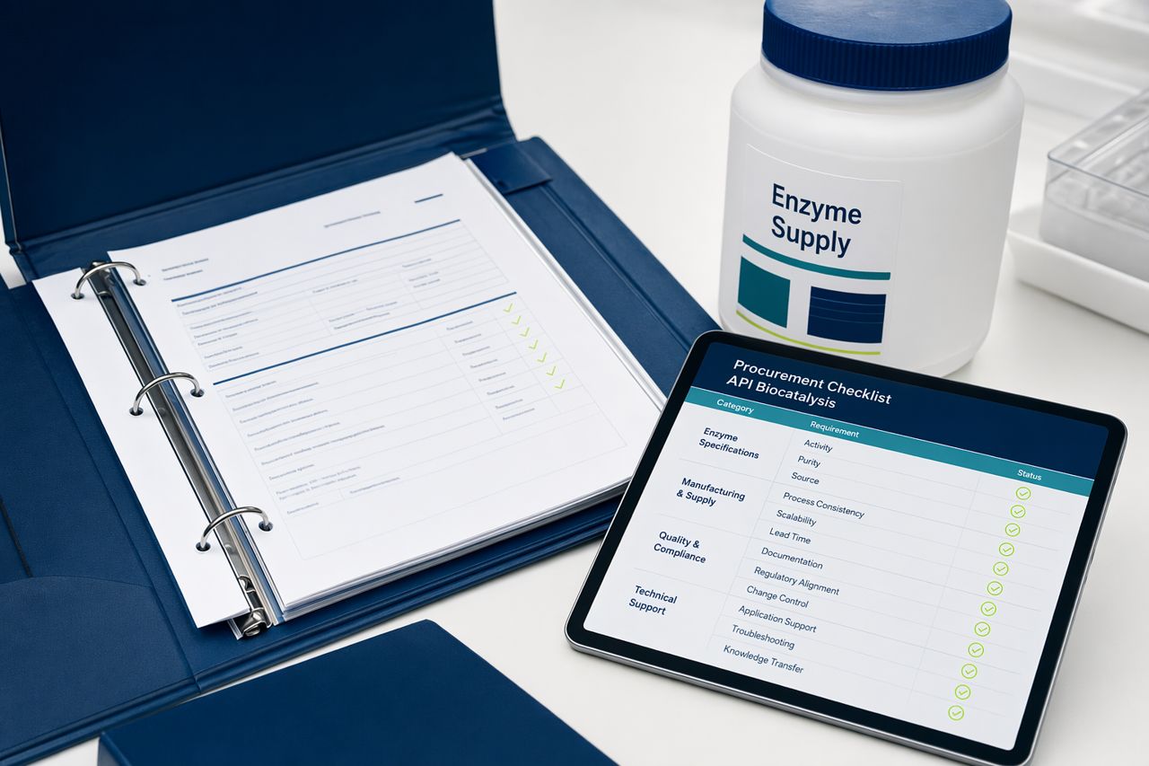 Biocatalysis Scale-Up Questions Before Enzyme Procurement | Chiralift