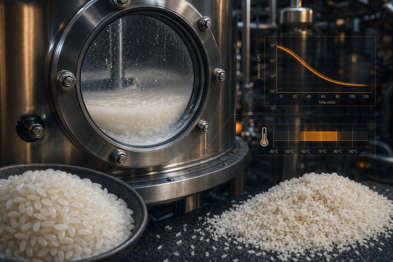 Komeva | Enzyme Supplier for Rice Syrup Production