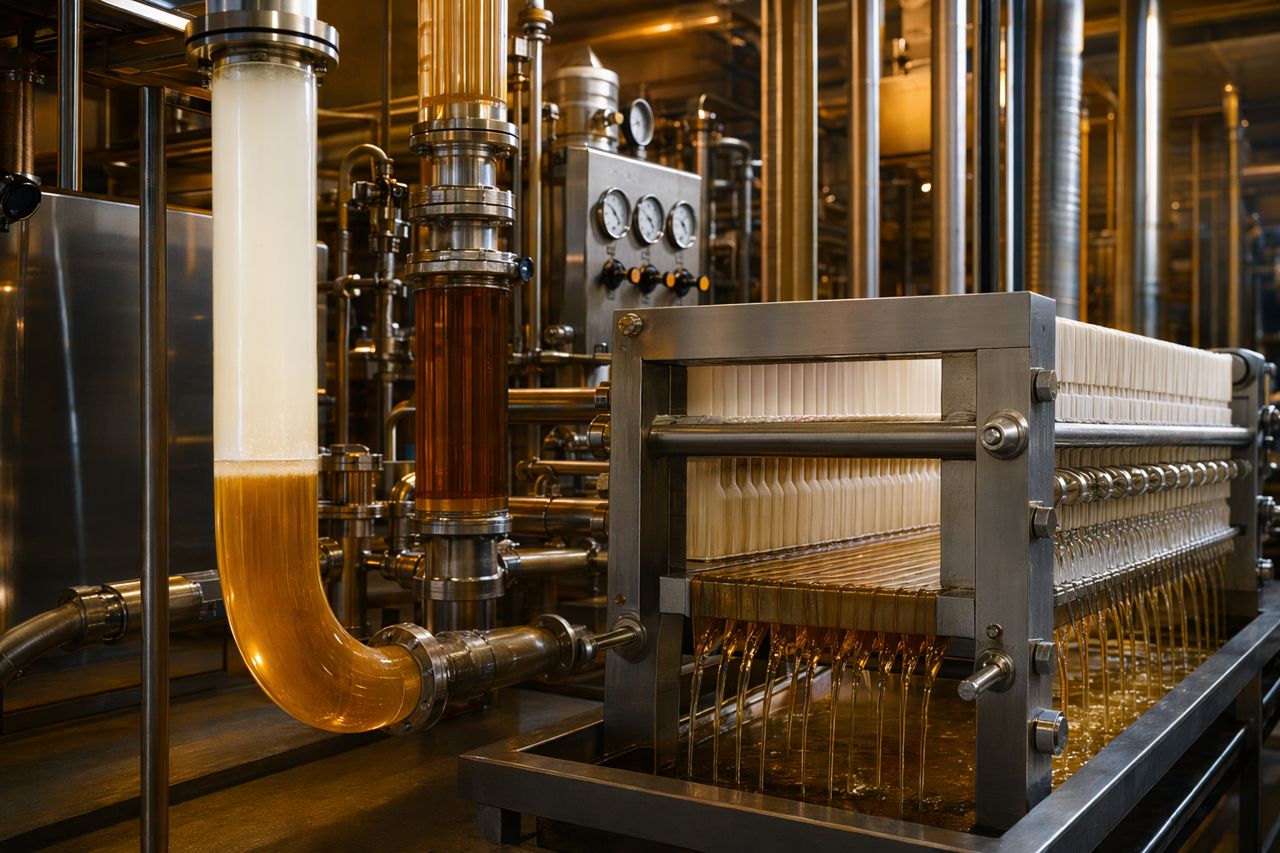 Filter Aid, Clarification, and Color Management in Rice Syrup Manufacturing