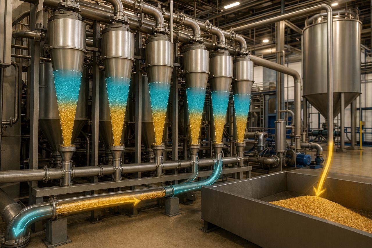 Starch-Gluten Separation Variables for Corn Wet Mills | Mazerun