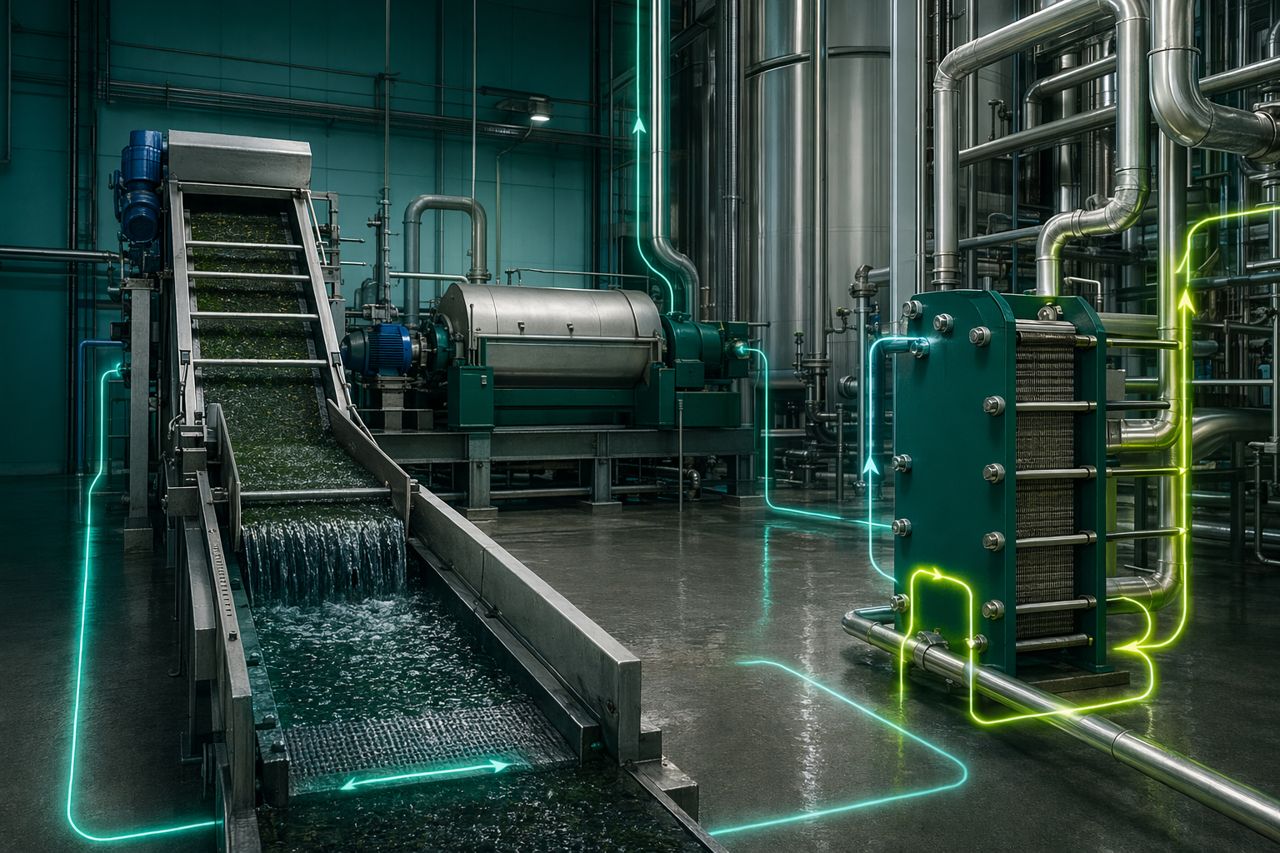 Reducing Water and Energy Use in Seaweed Ingredient Factories | Thalrix